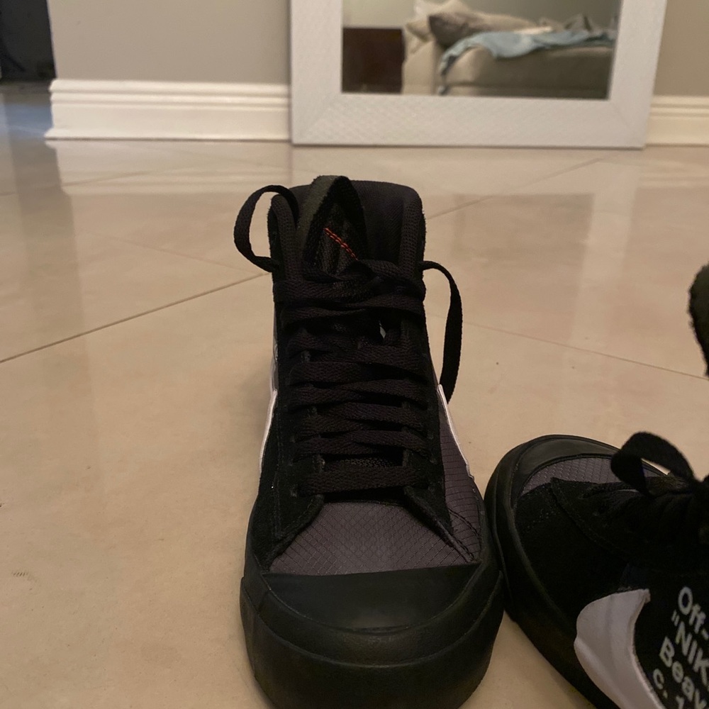 Nike off-white  high top Grim Reaper‘s